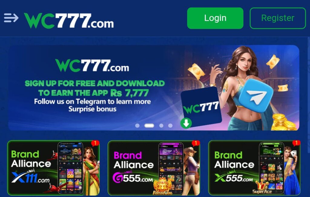 WC777 Game 2025 APK Download for Android